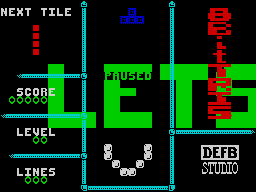 tetris - In-game