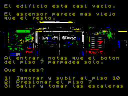 ascensor - In-game