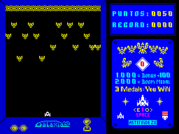 Game GALAXIA20 AsteroideZX normal - In-game