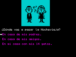 Yo Sobrevivi A Nochevieja 128K version 1.0 - In-game