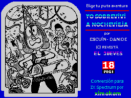 Yo Sobrevivi A Nochevieja 128K version 1.0 - Caricamento