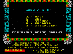 Robotank II - Caricamento
