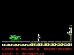 The Adventures Of Jane Jelly - The Treasure Of Zedin (Nightmare Version) (K7) - In-game
