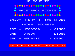 racetrack - In-game