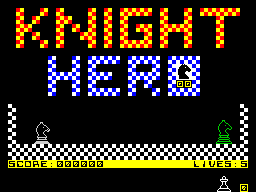 Knight Hero Black - In-game