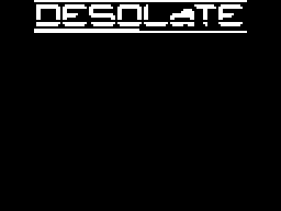 desolate — Caricamento