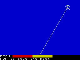 HoraceGoesFishing side A (Sinclair BASIC) - In-game