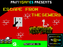 Escape From The Sewers (ESP-48k) - Caricamento