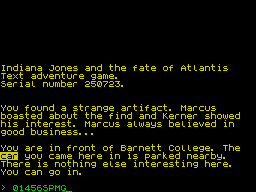 IndianaJonesAndTheFateOfAtlantis(EN) - In-game