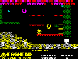 Egghead Goes to Town - In-game