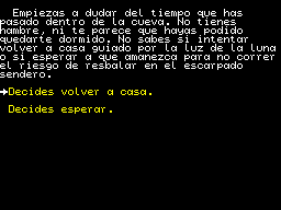ETPA1 La Cueva del Tiempo v1.2 128K (cinta) - In-game