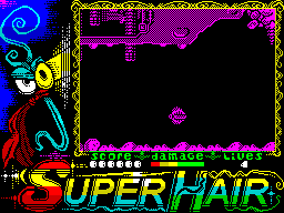 SuperHair 48K - In-game