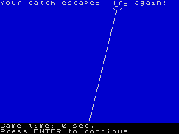 HoraceGoesFishing side B (compiled BASIC) - In-game