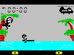 Parachute (Game & Watch) - In-game