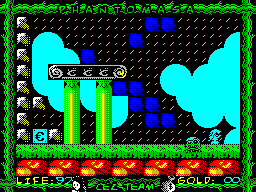 Phantomasa 2: In the Land of the Grunge Wizards (48K) - In-game