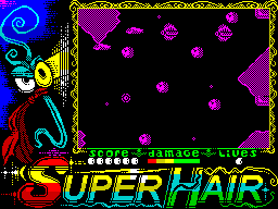 SuperHair 48K Easy hardness - In-game