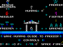 Ziona Quest - Training - ZX Spectrum TAPE - In-game