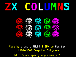 ZX Columns - Caricamento