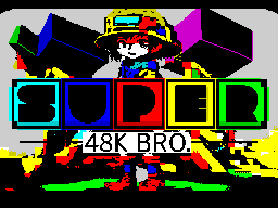 Super 48K Bro - Caricamento