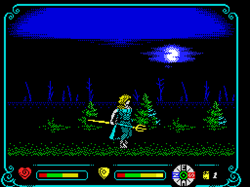 The Dark: Lost Pages — Schermata di gioco