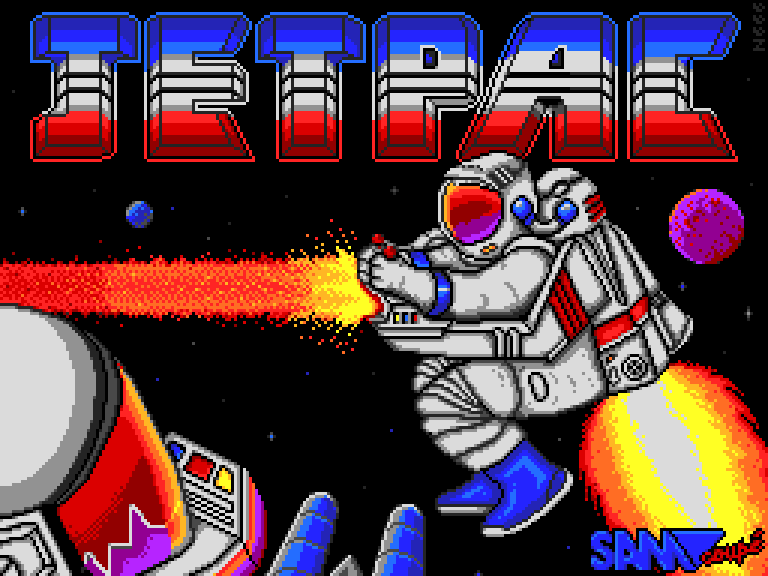 Jetpac — SAM Coupé