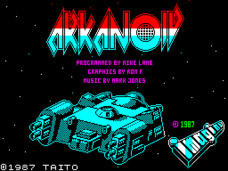 Arkanoid — Timex 2068