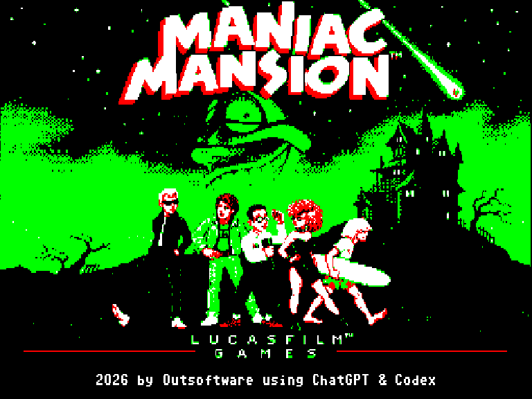 Maniac Mansion — Sinclair QL