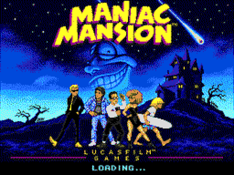 Maniac Mansion — SAM Coupé