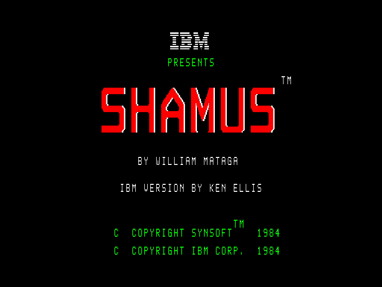 Shamus — Sinclair QL