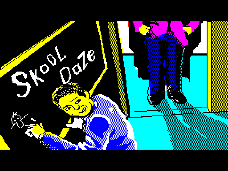 Skool Daze — Sinclair QL