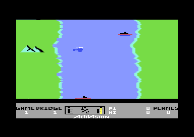 RIVER RAID · in game · VICE