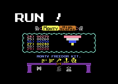 MONTY ON THE RUN