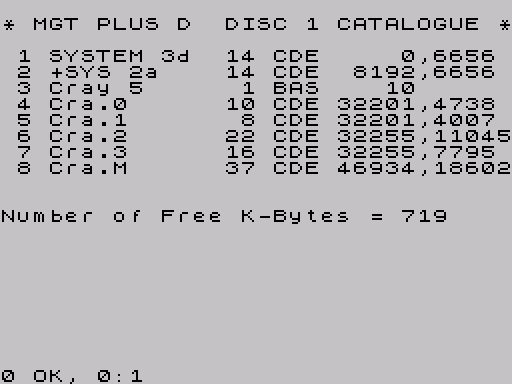 Disk directory · first screen · Fuse
