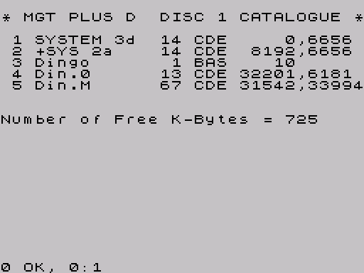 Disk directory · first screen · Fuse