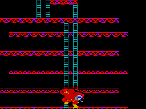 Donkey Kong · original screen · Fuse