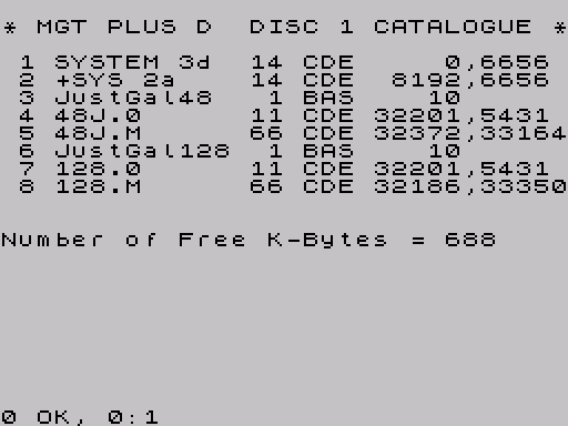 Disk directory · first screen · Fuse