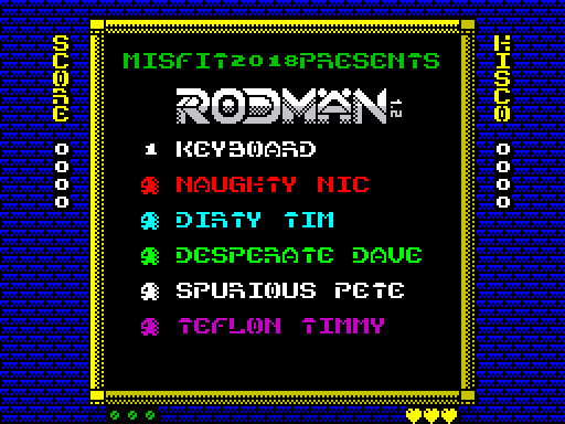 RODMAN · schermata originale · Fuse