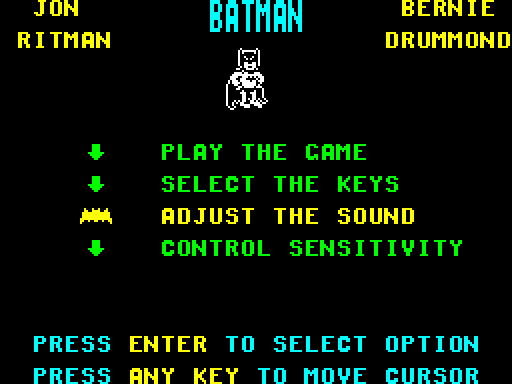 Batman · original screen · Fuse
