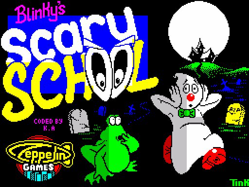 Blinky's Scary School