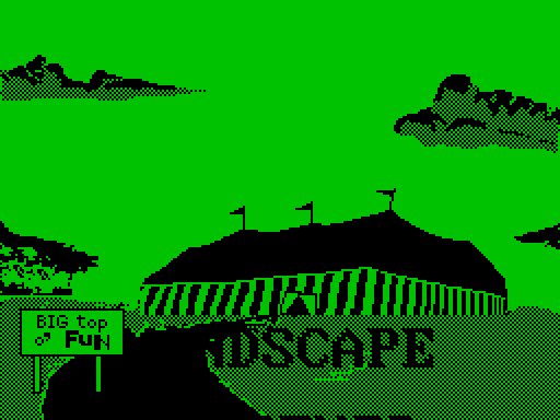 Fiendish Freddy's Big Top o' Fun · original screen · Fuse
