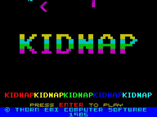 Kidnap · schermata originale · Fuse