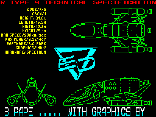 R-Type · original screen · Fuse