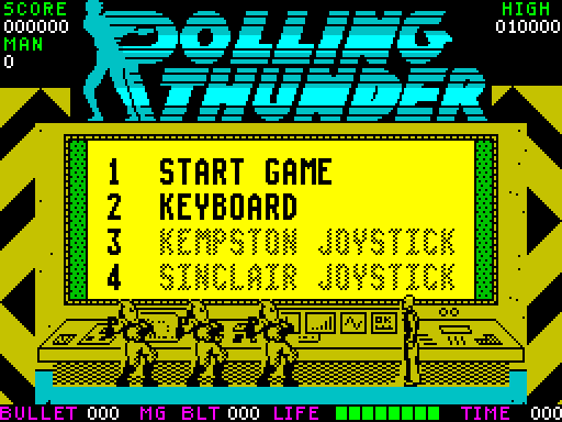 Rolling Thunder · schermata originale · Fuse