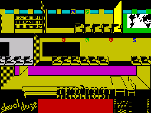Skool Daze · original screen · Fuse