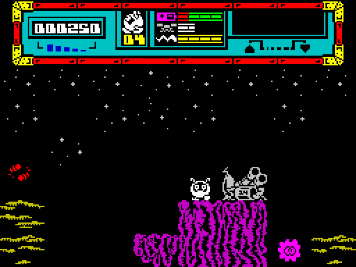 Starquake · original screen · Fuse