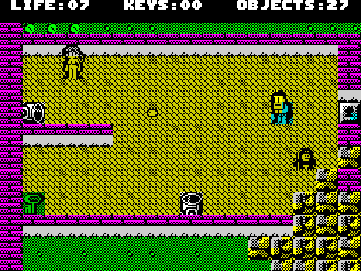 Cheril en Otro Bosque — Pantalla de juego