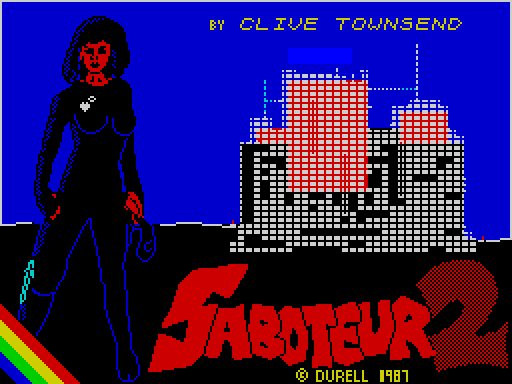 SABOTEUR 2 — original screen