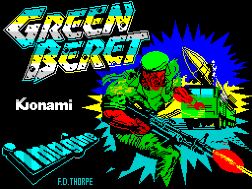 GREENBERET — original screen