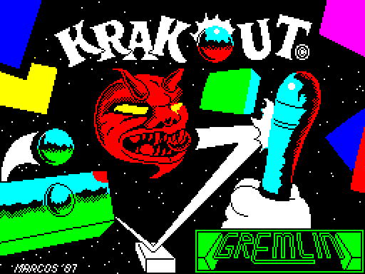 KRAKOUT — schermata originale