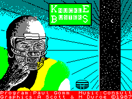 K.Busters — original screen